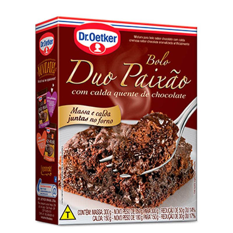 Mistura Bolo D Oetker 450g Duo Chocolate (7891048067154)