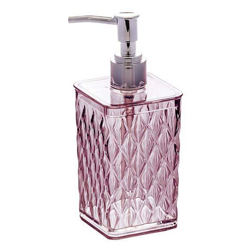 Porta Sabonete Líquido Plasútil Glamour Rose 285ml (7899808871829)