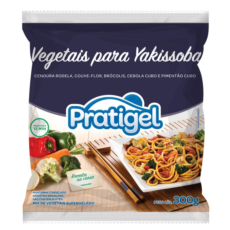 Vegetais Yakissoba Pratigel 300G |Savegnago (7897497601680)