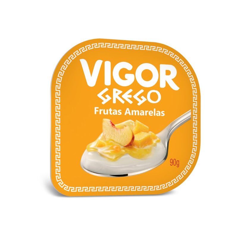 Iogurte Vigor Grego Frutas Amarelas 90g - Supermercado Savegnago