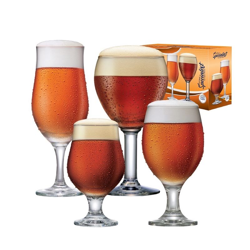 Jogo Taça Specialist Ruvolo Cerveja 4 Peças (7908011006666)