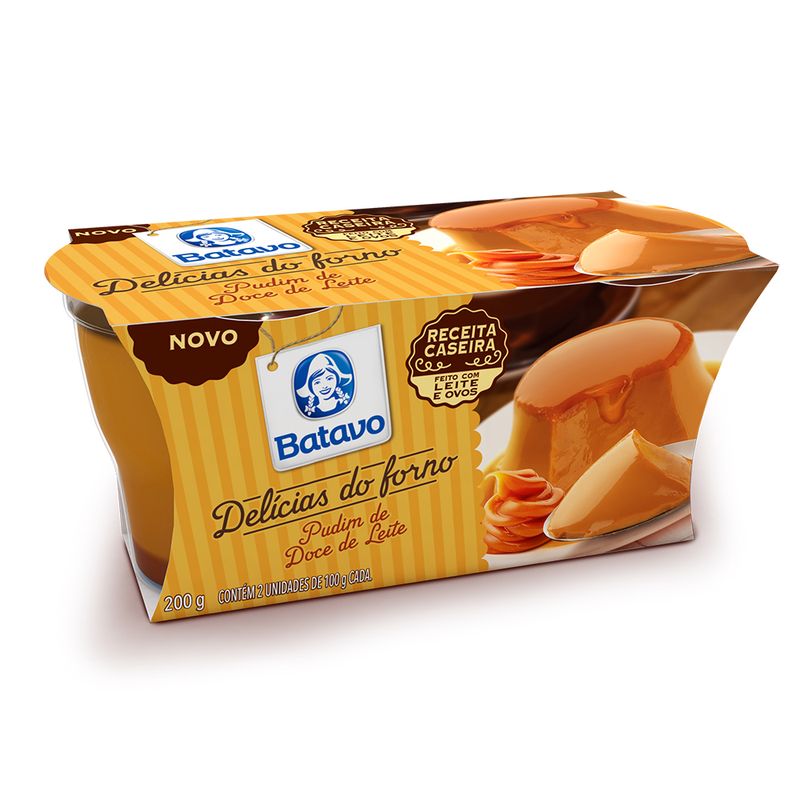 Sobremesa Pudim Doce Leite Batavo 200g (7891097104435)
