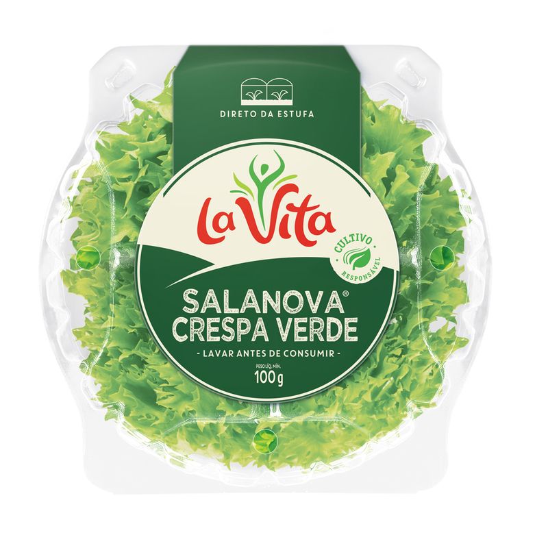 Salanova Mini Lisa Verde La Vita 100g (7898904845802)
