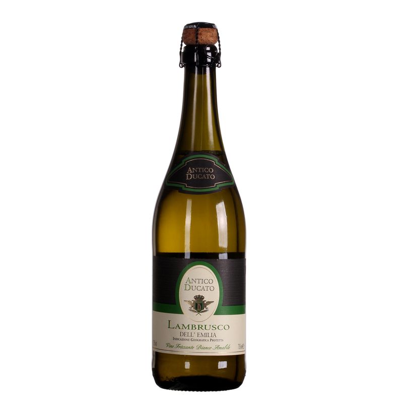 Vinho Lambrusco Ducato Emilia Suave Branco (8003325902020)