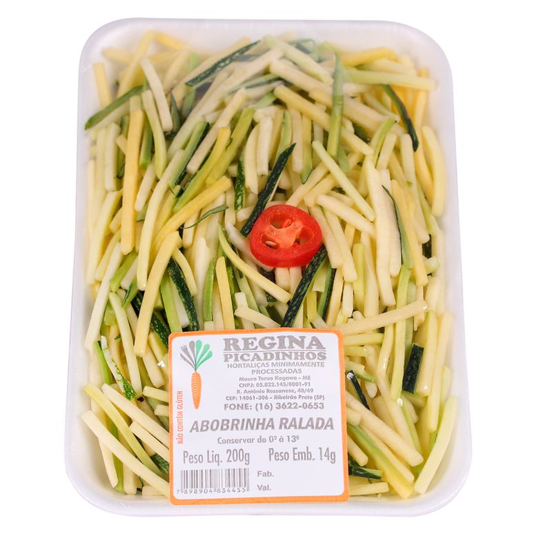 Abobrinha Ralada Regina Picadinhos 200g (7898904834455)
