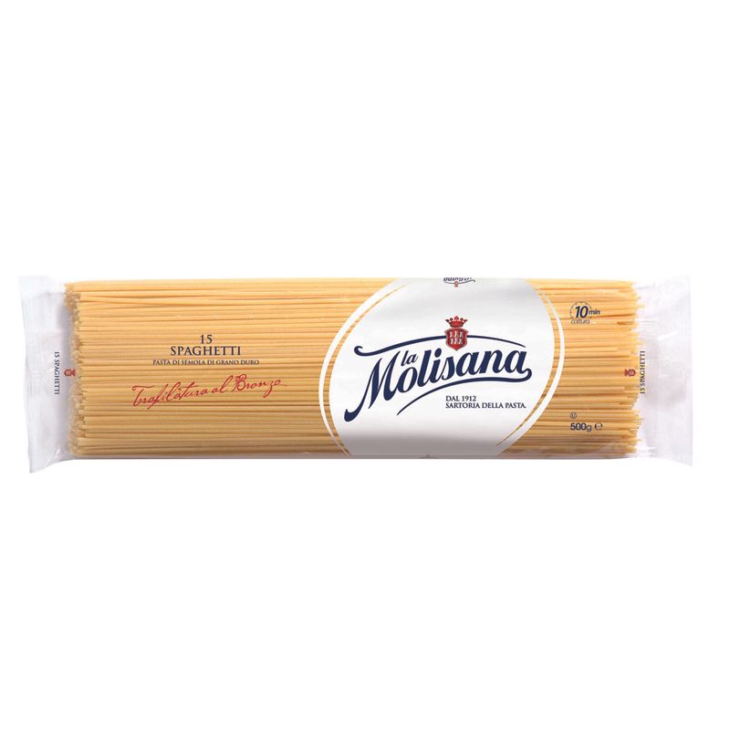 Macarrao Grano Duro La Molisana 500g Spaghetti Bronzo (8004690051573)