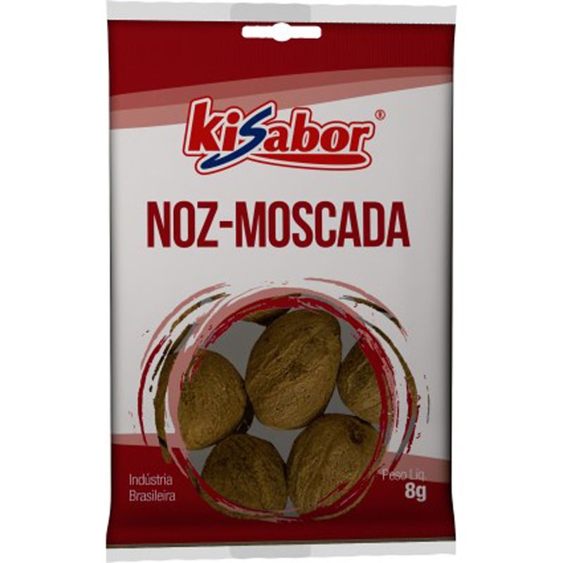 Noz Moscada Kisabor 8g Bola (7898416523458)