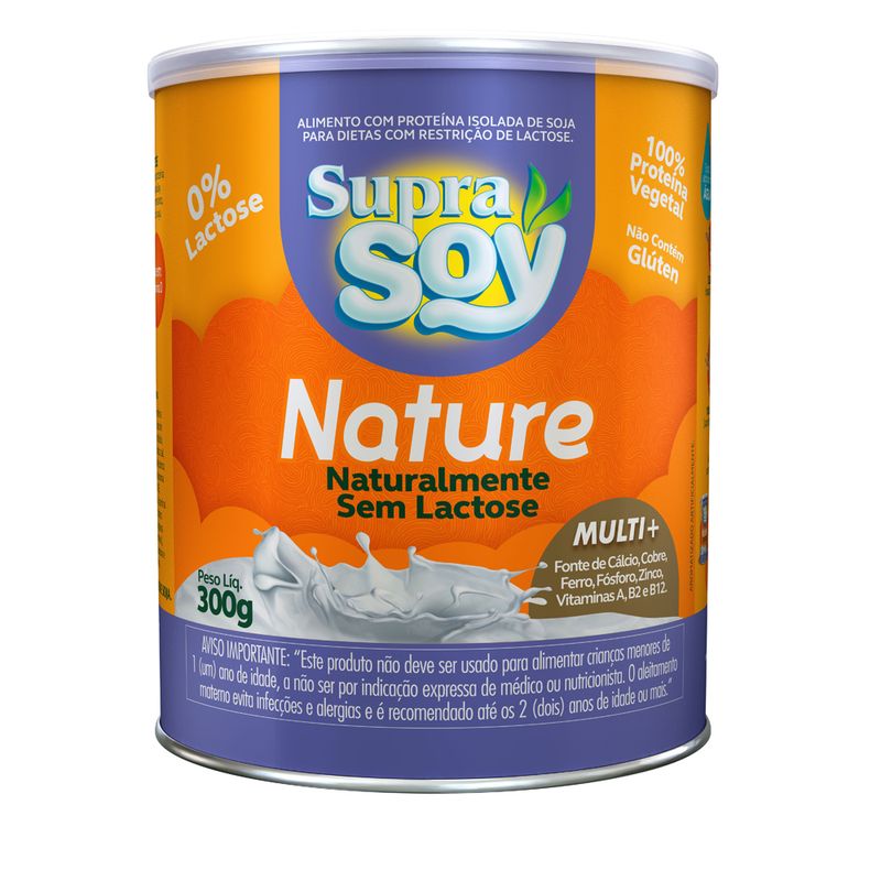 Leite em pó Supra Soy Sem Lactose (7893500091554)