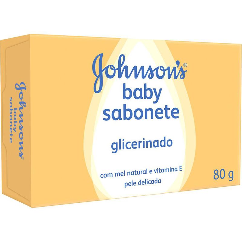 Sabon Inf Johns Baby 80g Glicerinado (7891010669843)