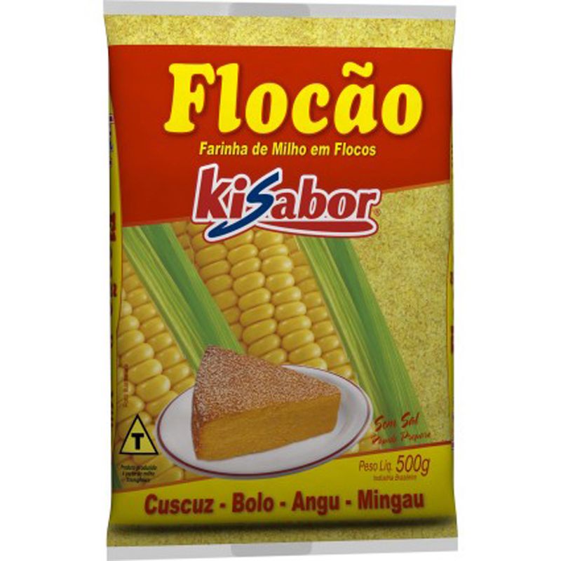 Flocão de milho Kisabor 500g (7898416521270)