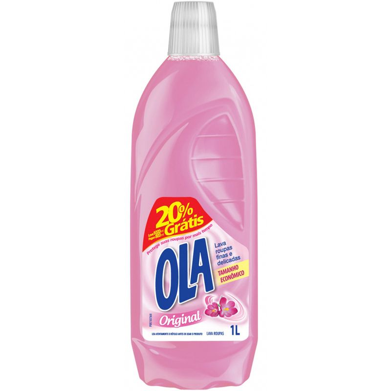 Sabão Líquido para Roupas Ola Original 1litro Grátis 200ml (7891024032527)