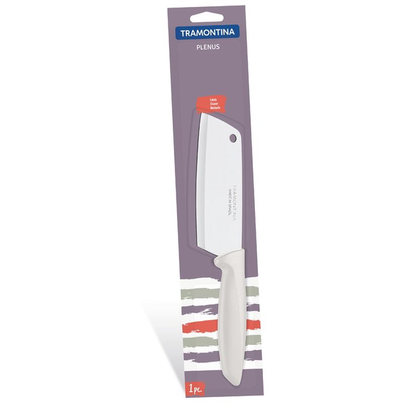 Cutelo Inox Tramontina Plenus Branco (7891112225503)