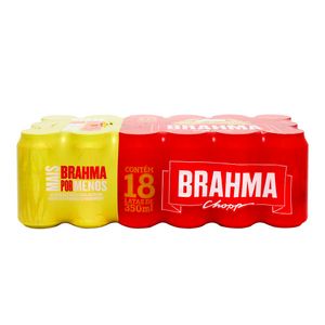 Cerveja Pilsen Pack C/18 350ml Brahma