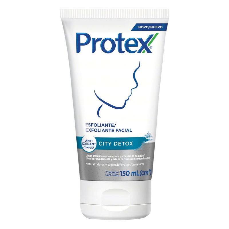 Sabonete Líquido Facial Protex 150ml Anti Poluicao (7509546661230)