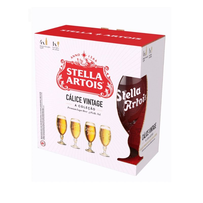 Kit Cerveja Stella Artois E Cálice Vintage (0602883445611)