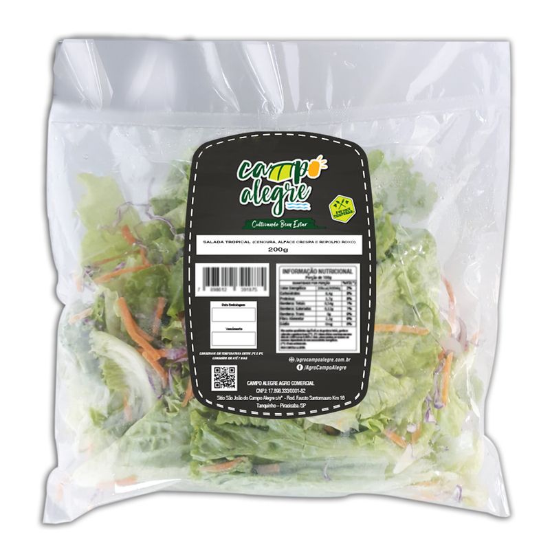 Salada Tropical Campo Alegre 200g (7898612391981)