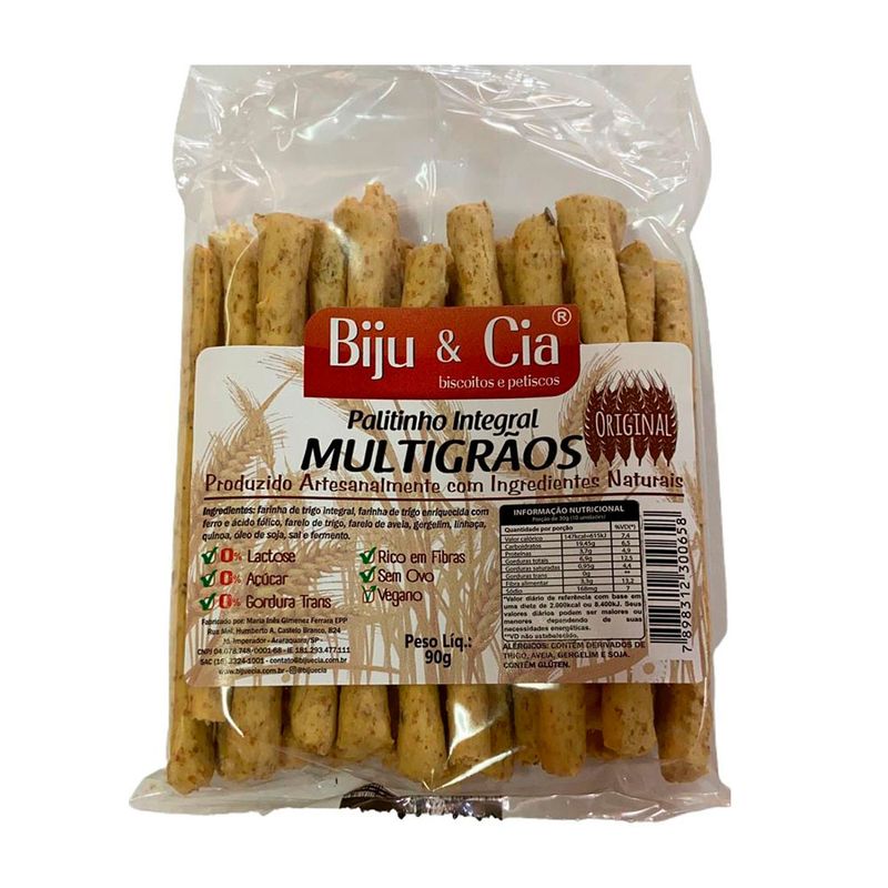 Palitinho Biju E Cia Integral Original 90g (7898312300658)