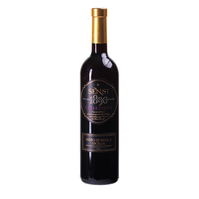 Vinho Italiano Sensi Nero D'avola 750ml (8002477173494)
