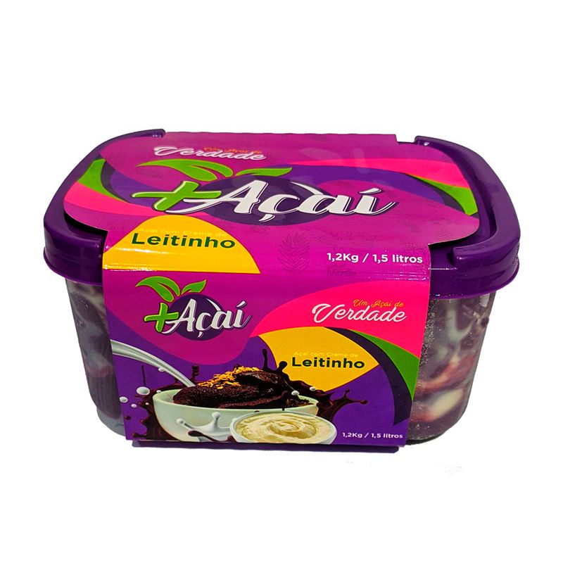 Açaí Mais Trufado Leitinho 1,5l (7898968903029)