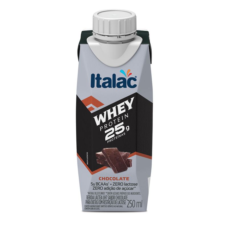 Bebida láctea Whey protein Italac (7898080642387)
