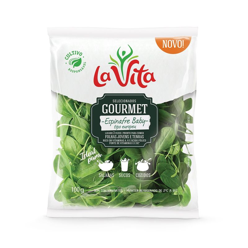 Espinafre Baby La Vita 100g (7898959894077)