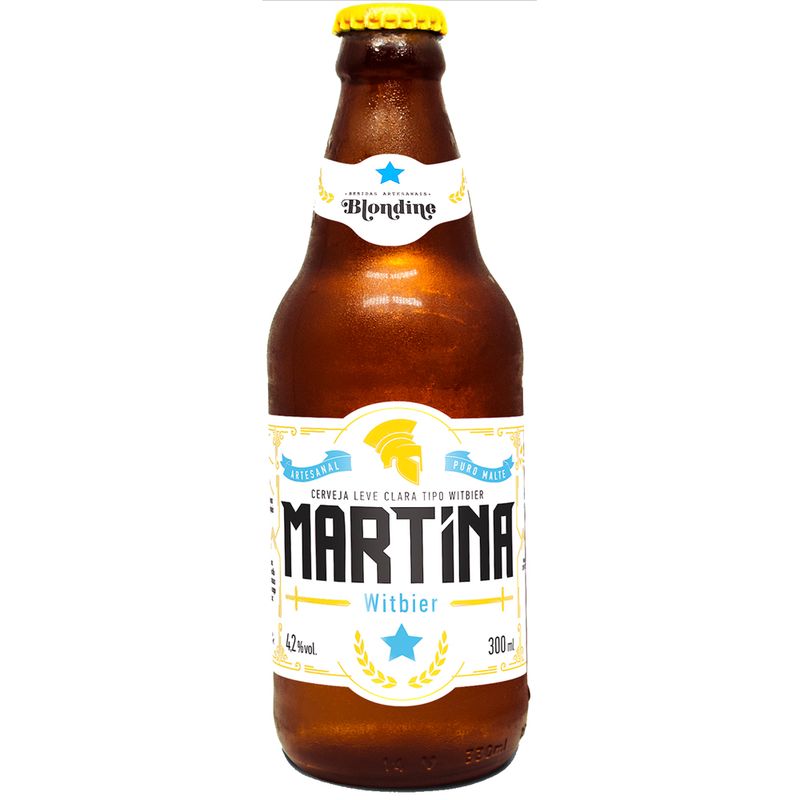 Cerveja Martina Witbier 300ml (7898628360544)
