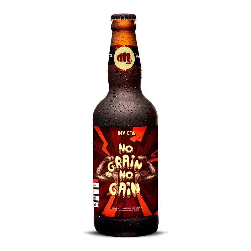 Cerveja Invicta No Grain No Gain 500ml (7898951721760)