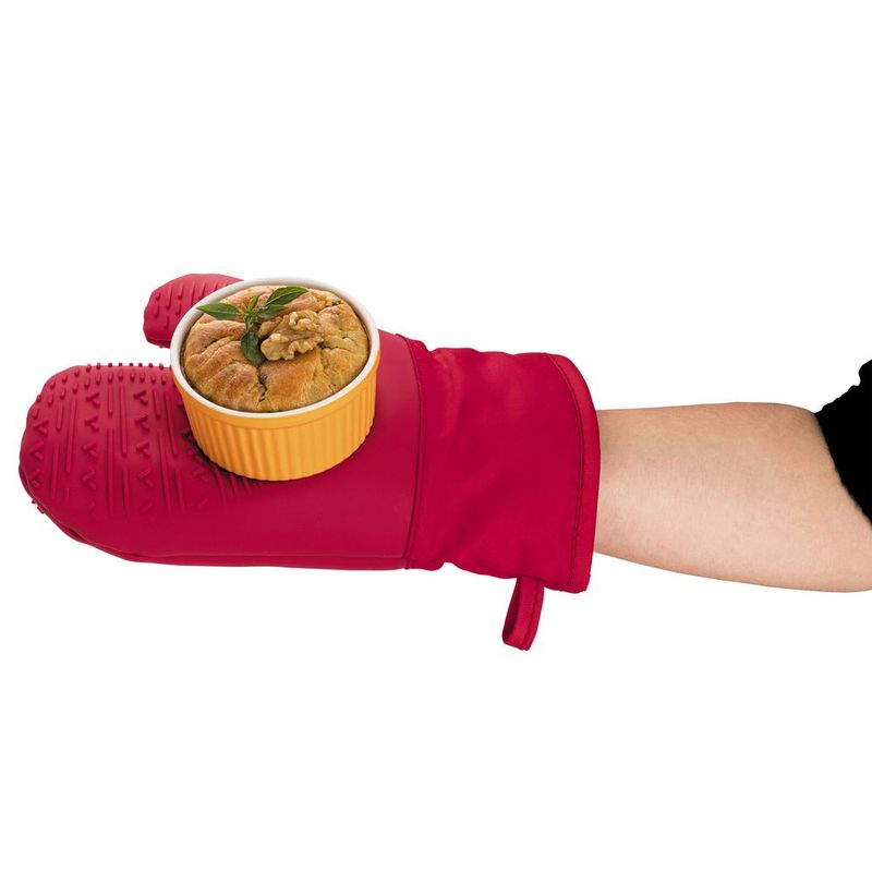 LUVA-SILICONE-EURO-COM-TECIDO-VERMELHA