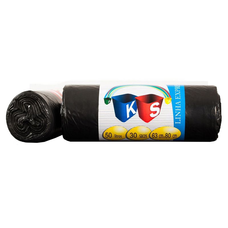 Saco Lixo Ks Express 50L Com 30 (7898904855139)