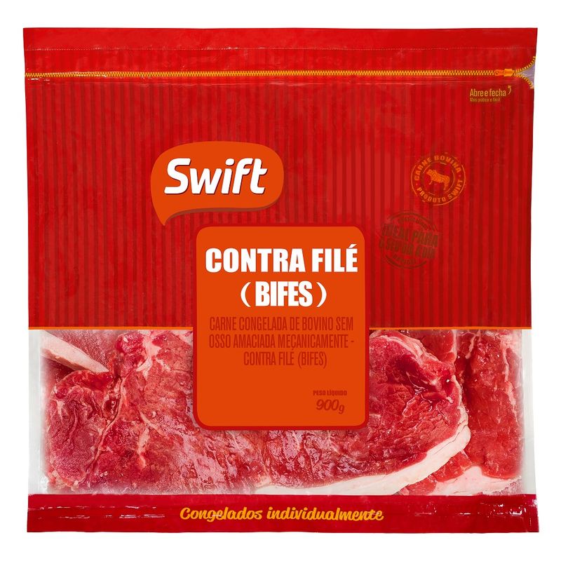 Carne Bovina Contra Filé Swift 900g Bife (7899567257346)