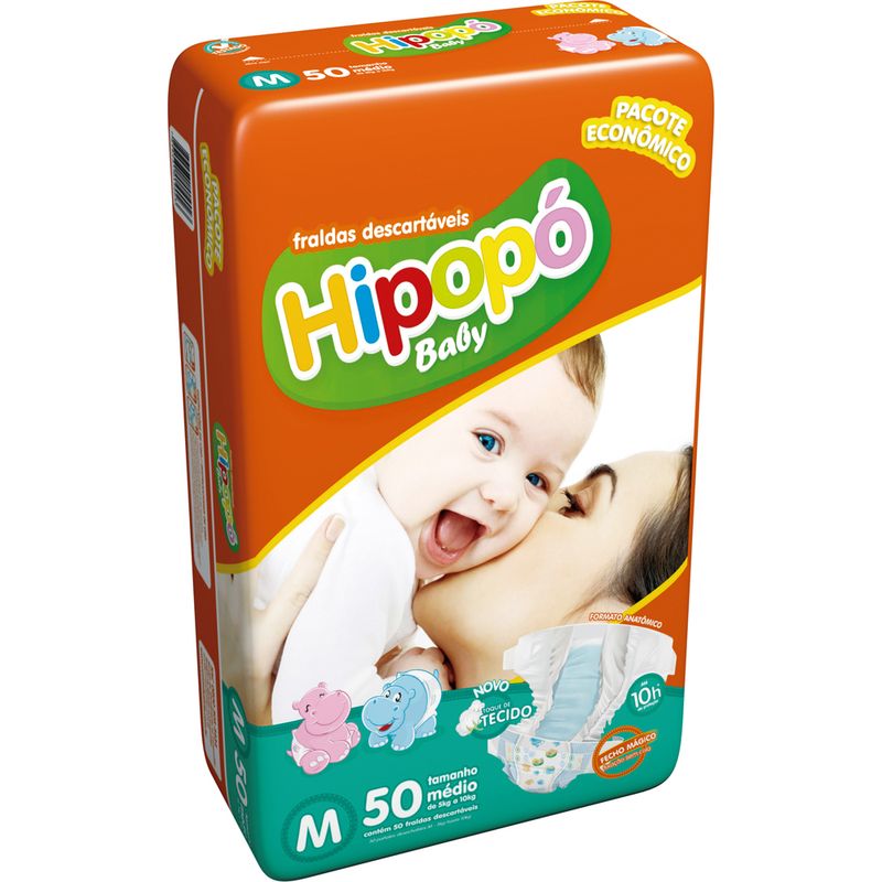 FRALDA-HIPOPO-BABY-ECON-C-50-M
