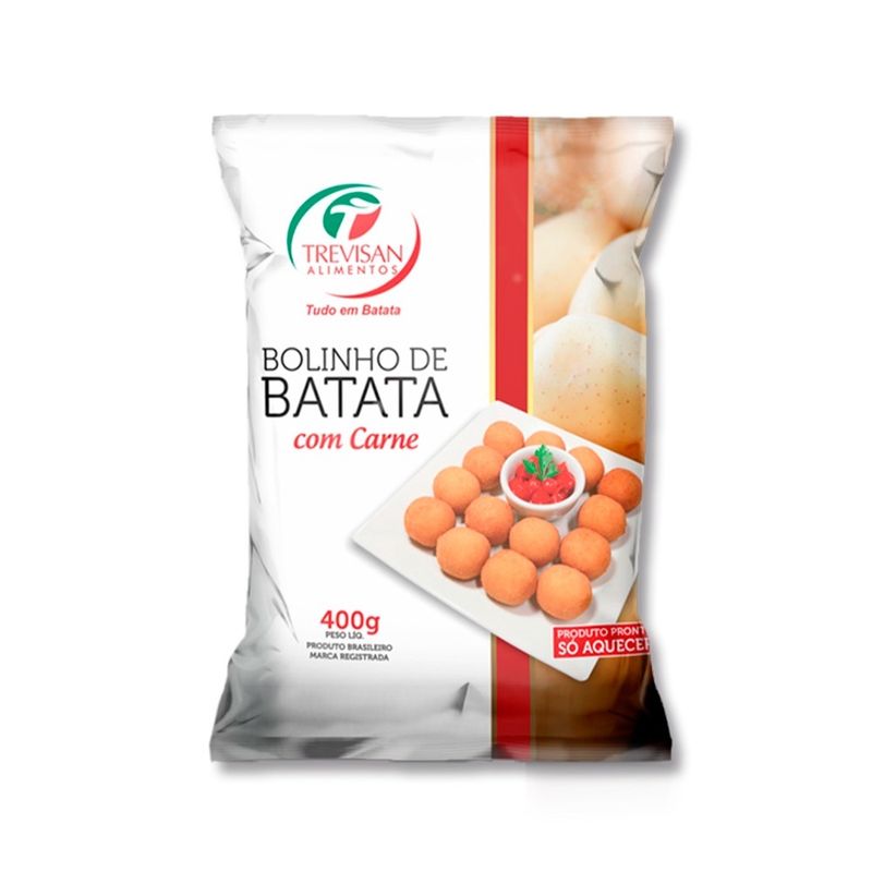 Bolinho Batata Trevisan Com Carne 400g (7898956700722)