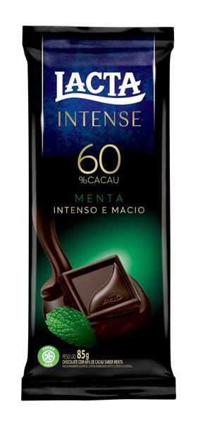Chocolate Lacta Intense Menta 85g (7622210689795)