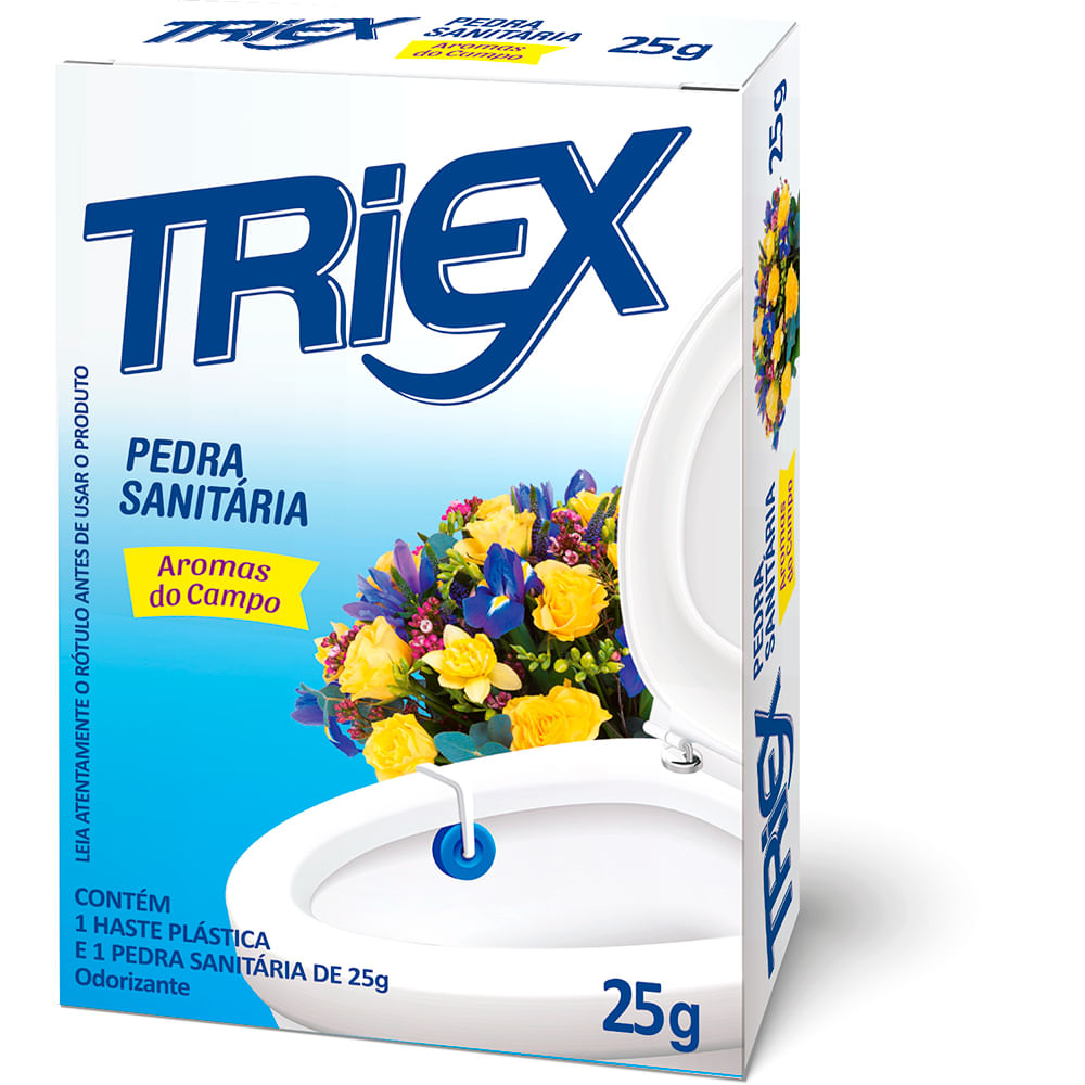 Pedra Sanitária Triex 25g Aromas Do Campo