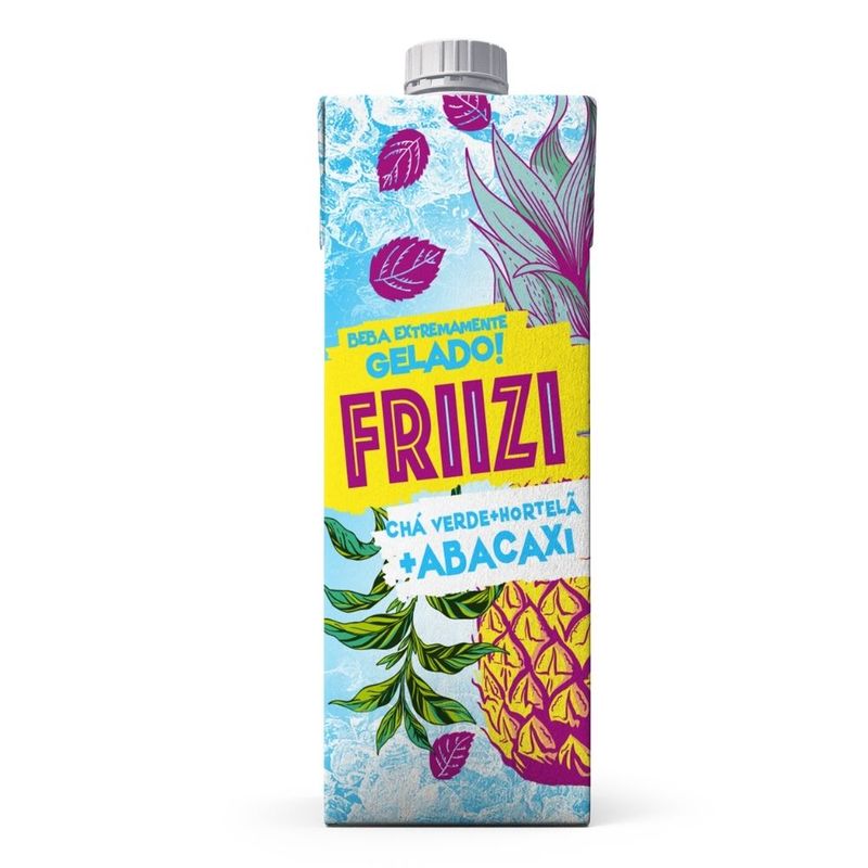 Chá Pronto Friizi 1L Verde Com Hortelã Abacaxi (7898966688140)