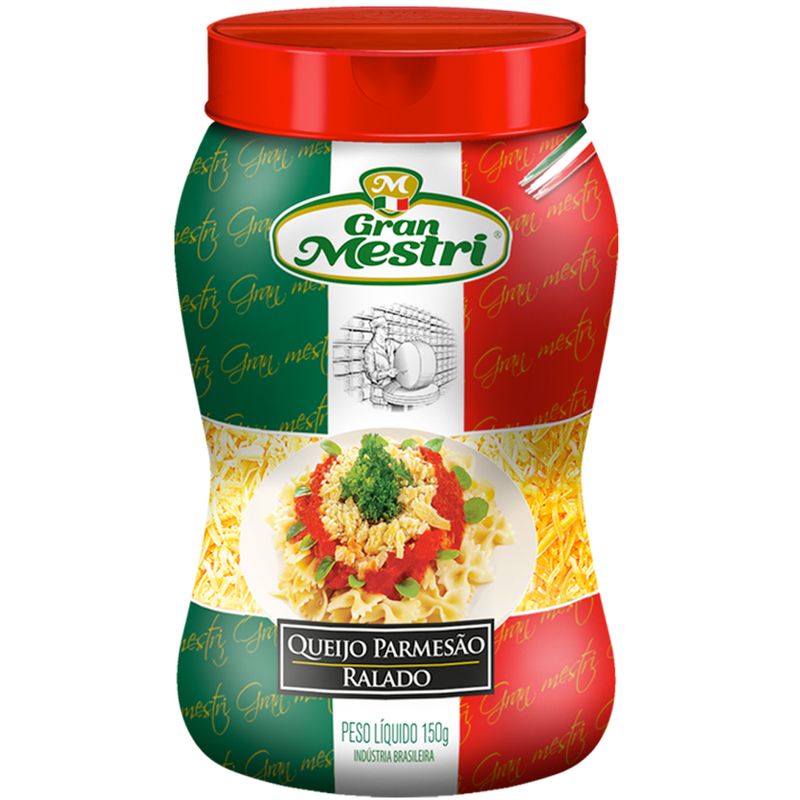 Queijo Parmesão Gran Mestri 150g Ralado (7898908207897)