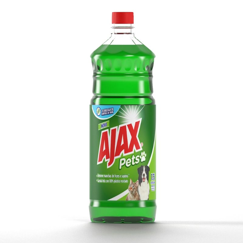 Limpador Perfumado Ajax Pets 175l Herbal (7509546661162)