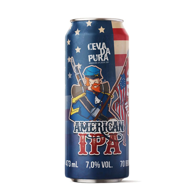 Cerveja Cevada Pura 473ml American (7898964581054)