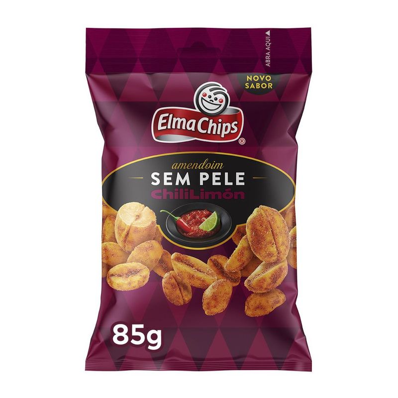 Amendoim Sem Pele Chili Limón 85g (7892840819255)