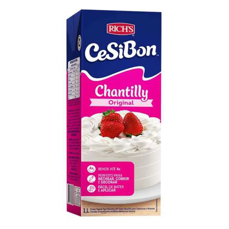 Creme Chantily Cesibon 1L Original (7898610603857)