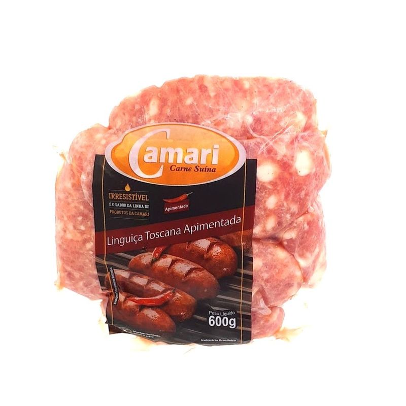 Linguiça toscana apimentada Camari 600g (7898266901321)
