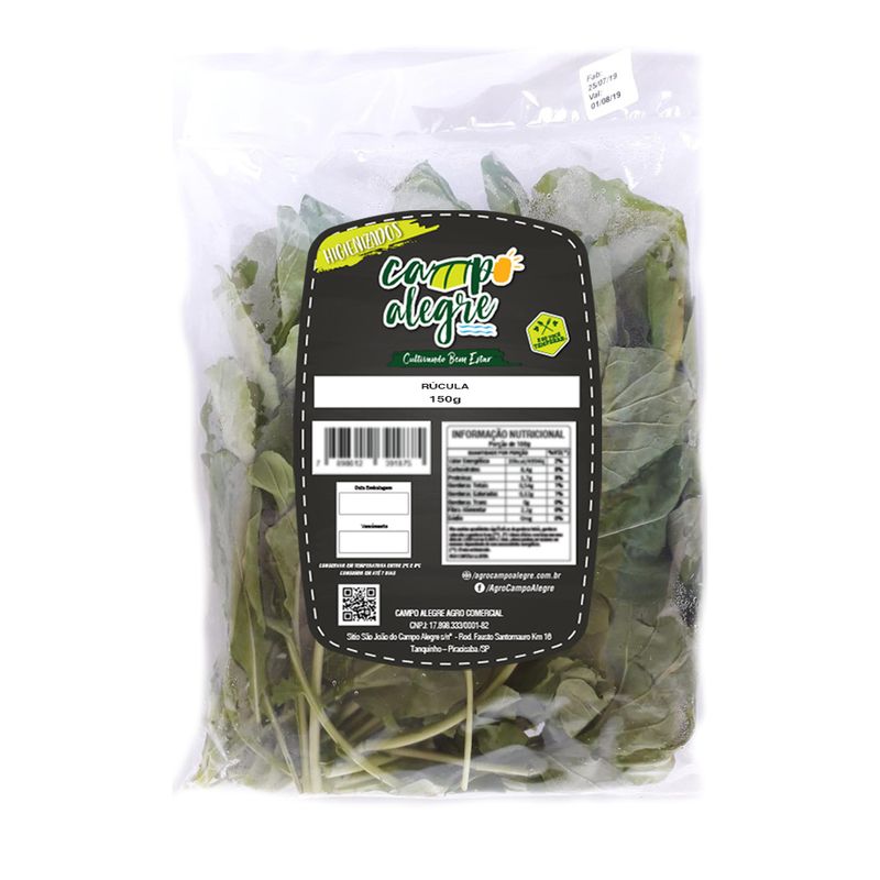 Rúcula Campo Alegre 150g (7898612391622)