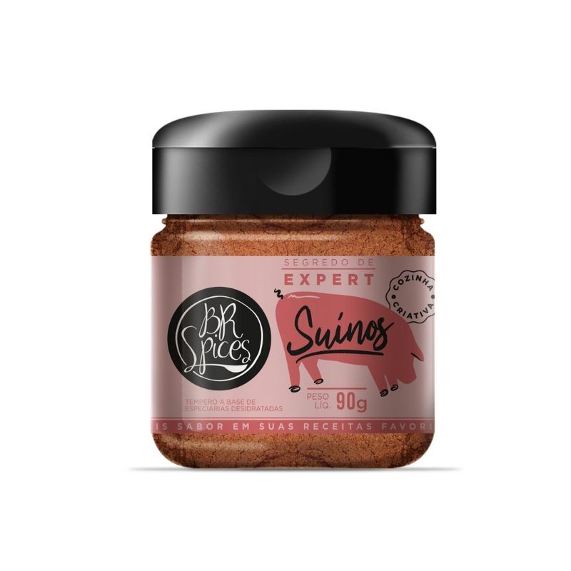 Tempero Segredo Expert Br Spices Suínos 90g (7898635643463)