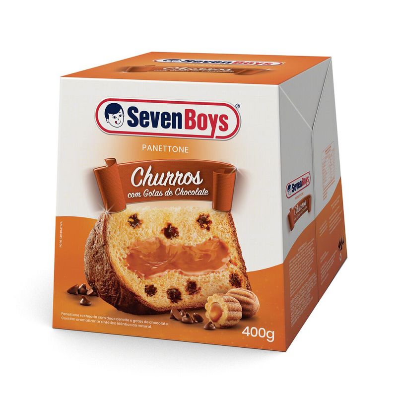 Panettone Seven Boys Churros 400g (7891193006473)