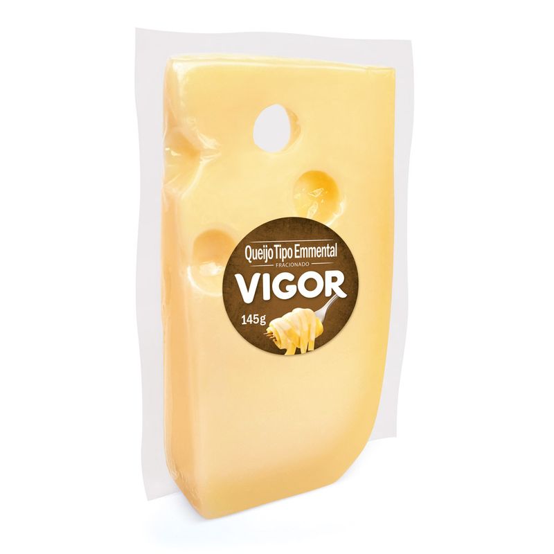Queijo Emmental Fracionado Vigor 145g (7891999007735)