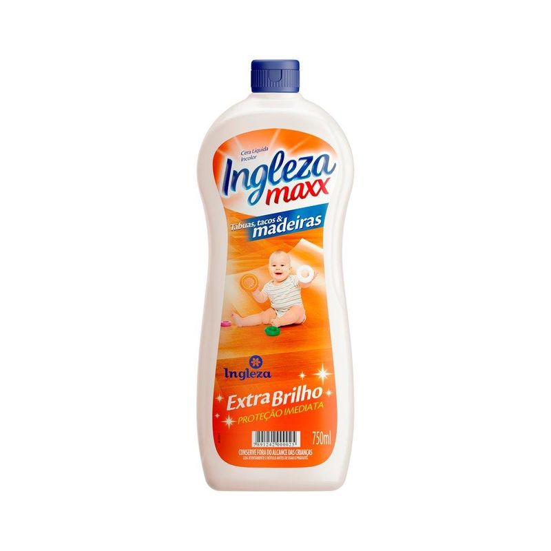 Cera Líquida Ingleza Max Especial Madeira 750ml (7891242000087)