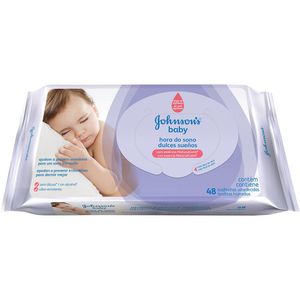 Lenco Umedecidos Johnsons Baby C/48 Hora Do Sono