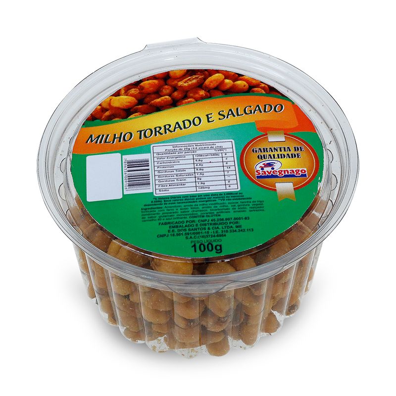 Milho Torrado Salgado Mostarda E Mel 100g (7898577320781)