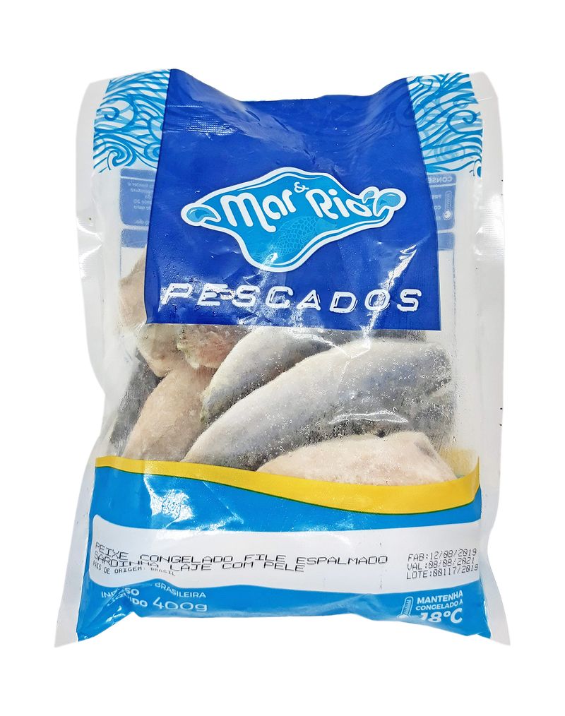 Sardinha espalmada Mar Rio 400g (7908090301270)