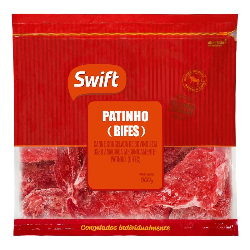 Carne Bovino Patinho Swift 900g (7899567224515)